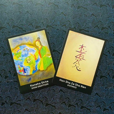Reiki Oracle Cards Deck & Guidebook 33 Cards Multilingual US Games