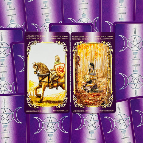 Sensual Wicca Tarot Deck Cards Esoteric Fortune Telling Lo Scarabeo NEW