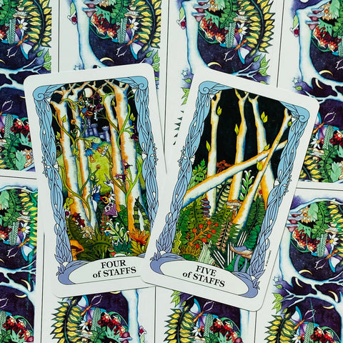 Tarot of the Moon Garden Deck 78 Cards with Guidebook by US Games