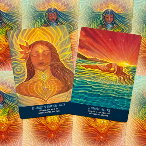 Infinite Wisdom of the Chakras Oracle Cards Deck & Guidebook Alison Denicola