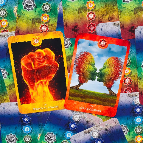 Chakra Reading Cards Deck Rockpool Rachelle Charman Ancient Wisdom Balance NEW