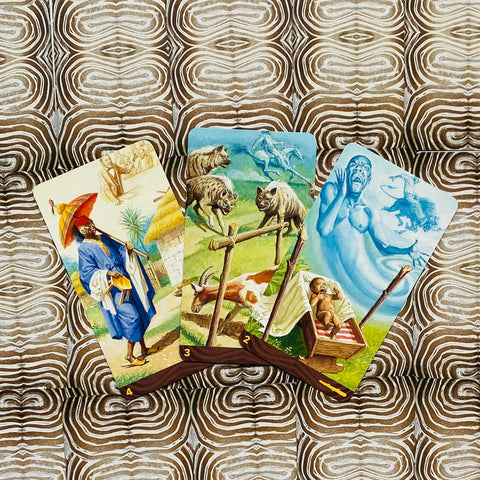 African American Tarot Cards Deck Esoteric Earth Art Wild Lo Scarabeo Ex137