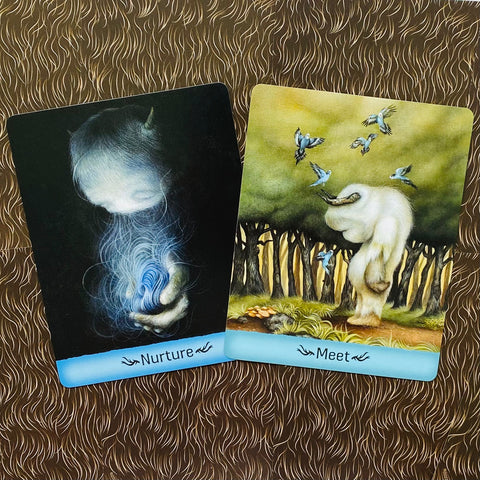 Gentle Creatures Wisdom Oracle Deck & Guidebook by Dan May US Games