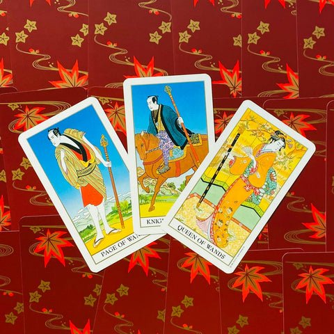 Ukiyoe Tarot Cards Deck Stuart R. Kaplan Esoteric Telling US Games Systems Uk78