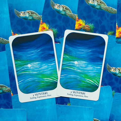Animal Voices Oracle Cards Deck with Guidebook by Blue Angel