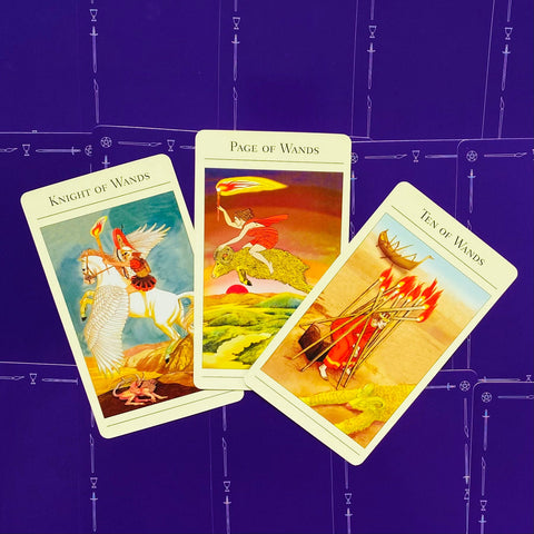 The NEW Mythic Tarot Cards Deck Book Set Esoteric Telling US Games Systems Myt78