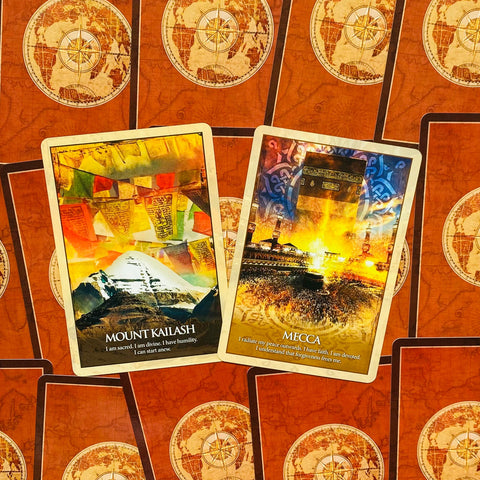Earth Power Oracle Deck by Blue Angel 41 Sacred Places Divination Cards