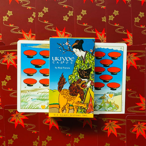 Ukiyoe Tarot Cards Deck Stuart R. Kaplan Esoteric Telling US Games Systems Uk78