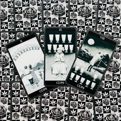 Dark Side of Tarot 78-Card Deck Lo Scarabeo by Corrado Roi Sasha Graham