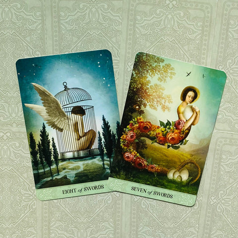 Tarot Of The Mystical Moments Cards By Catrin Welz Stein US Games Systems NEW