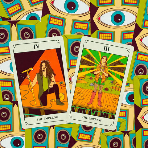 Grunge Tarot Cards Deck By Francesca And Andrea Moresco Rockpool Publishing NEW