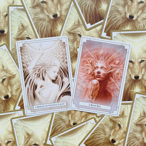 White Light Oracle cards Blue Angel