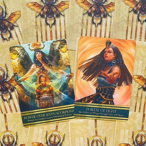 Isis Oracle Cards Deck Alana Fairchild Esoteric Telling Blue Angel NEW