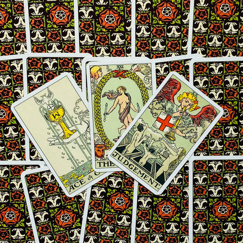 Tarot Original 1909 Mini Deck Lo Scarabeo 78 Cards Pocket Size