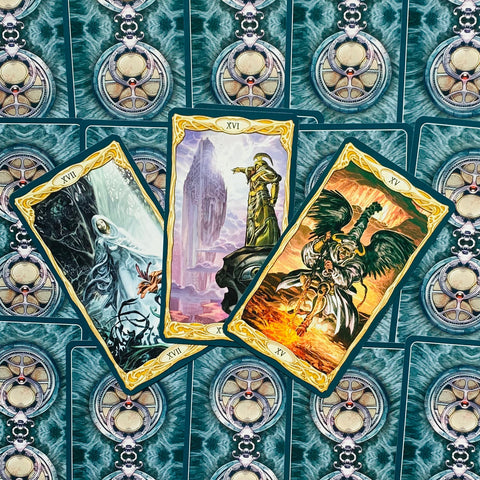 Epic Fantasy Tarot Deck Lo Scarabeo 78 Cards with Guidebook