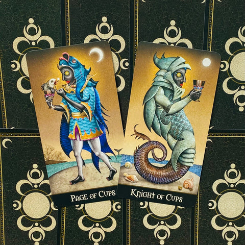 Deviant Moon Borderless Edition Tarot Cards P. Valenza US Games Systems Bdm78