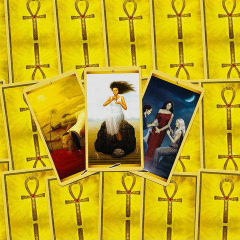 Tarot of the Sacred Feminine 78 Card Deck by Lo Scarabeo