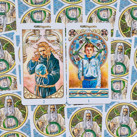 The Sorcerers Tarot Deck 78 Cards by Antonella Castelli Lo Scarabeo