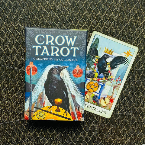 Crow Tarot Cards Deck Mj Cullinane Esoteric US Games Systems Metaphysical NEW