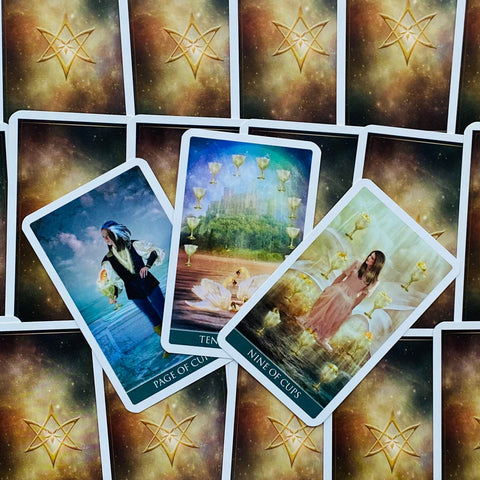 Thelema Mini Tarot Deck by Lo Scarabeo 78 Cards with Guidebook New