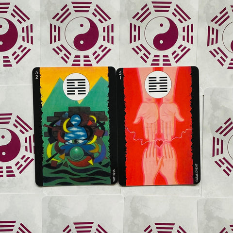 I-Ching of Love Oracle Cards Deck & Guidebook Lo Scarabeo Tarot