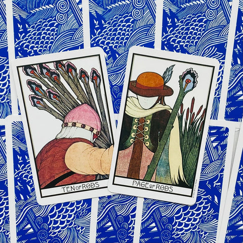 Aquarian Tarot Deck in Tin by David Palladini 78 Cards US Games