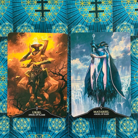 Angelarium Oracle Of Emanations Cards Deck Esoteric Telling Lo Scarabeo NEW