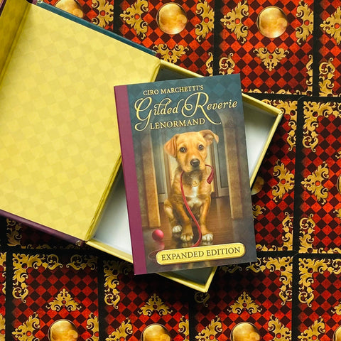 Gilded Reverie Lenormand Expanded Edition Oracle Deck 47 Cards US Games