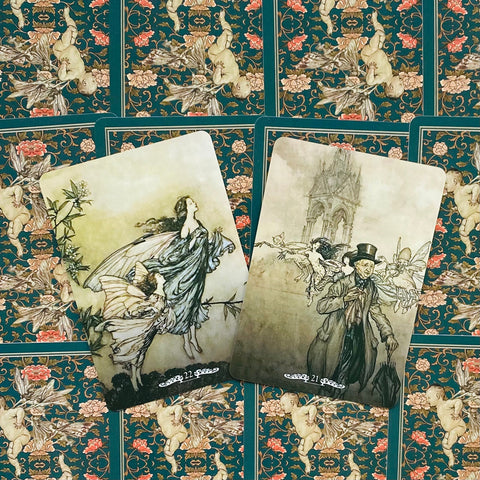 Fairy Oracle Cards Deck Arthur Rackham Lo Scarabeo NEW