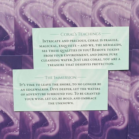 Magickal Messages From The Mermaid Inspiration Cards Deck Blue Angel NEW
