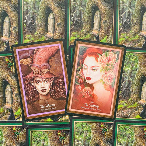 The Faery Forest Oracle Cards Deck Esoteric Telling Blue Angel NEW