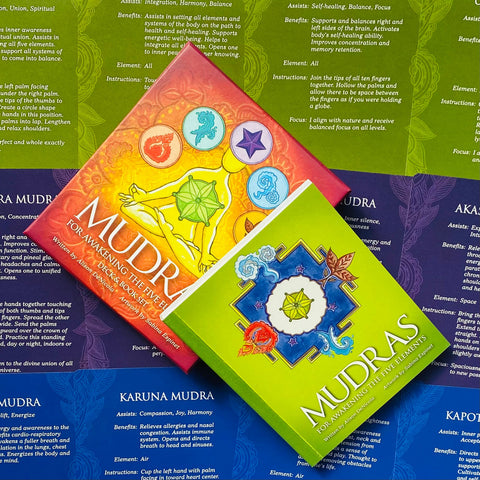 Mudras for Awakening the Five Elements Deck & Guidebook Set US Games