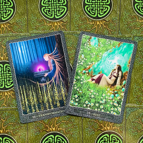 Earth Wisdom Oracle Cards Deck Barbara Moore Esoteric Telling Lo Scarabeo NEW