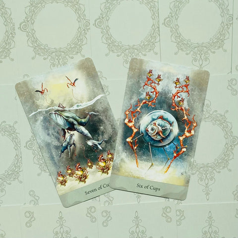 Lorenzi Tarot 78-Card Deck & Full-Color Guidebook Set by US Games Systems
