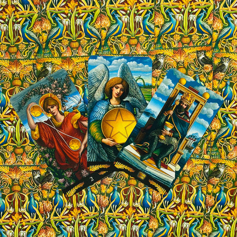 Pre-Raphaelite Tarot Cards Deck Giuliano Costa Surrealistic Lo Scarabeo Ex244