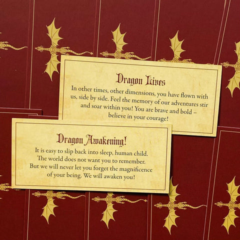 Dragon Magick Oracle Cards Deck Mini Blue Angel Lucy Cavendish Esoteric NEW