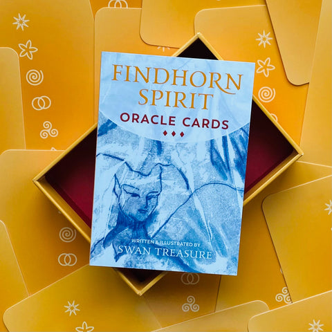 Findhorn Spirit Oracle Cards Findhorn Press Swan Treasure Esoteric Spiritual NEW