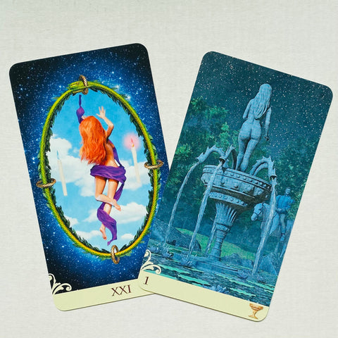Viceversa Tarot Cards Deck Davide Corsi Esoteric Divination Lo Scarabeo
