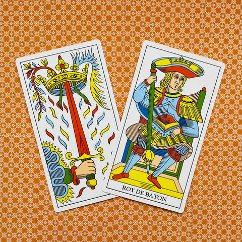 Marseille Tarot Professional Large Deck 78 Cards Lo Scarabeo