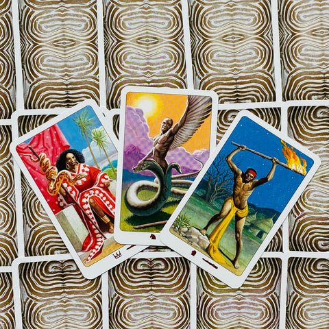 African American Mini Tarot Cards Lo Scarabeo