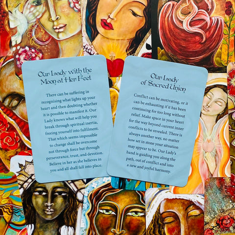 Mother Mary Oracle Pocket 44-Card Oracle Deck by Alana Fairchild