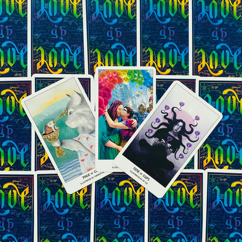Pride Tarot Deck by US Games – 78 Cards & Guidebook LGBTQ+ Edition