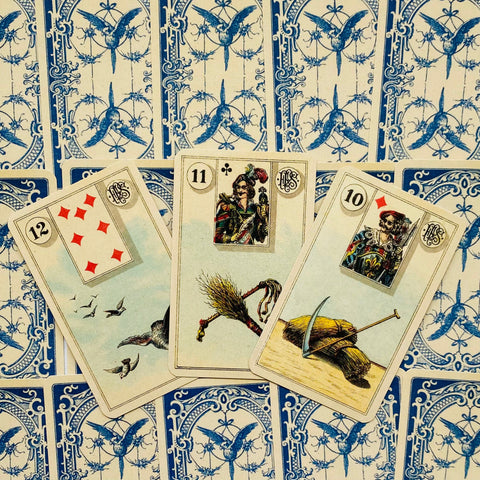 Grand Tableau Lenormand Oracle Cards 36-Card Deck Lo Scarabeo Italy