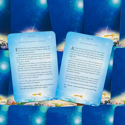 The Keys To The Universe Cards Findhorn Press Diana Cooper Kathy Crosswell With Bag