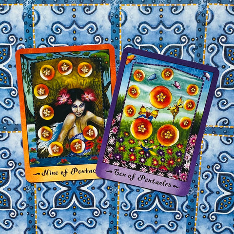 Faerie Tarot Card Deck by Natalie Hertz 78 Cards US Games Systems