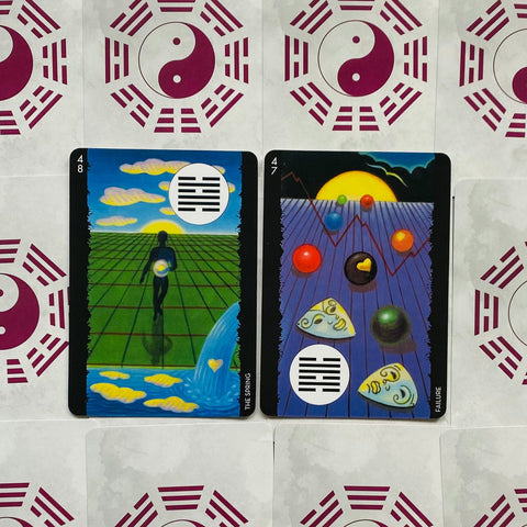 I-Ching of Love Oracle Cards Deck & Guidebook Lo Scarabeo Tarot