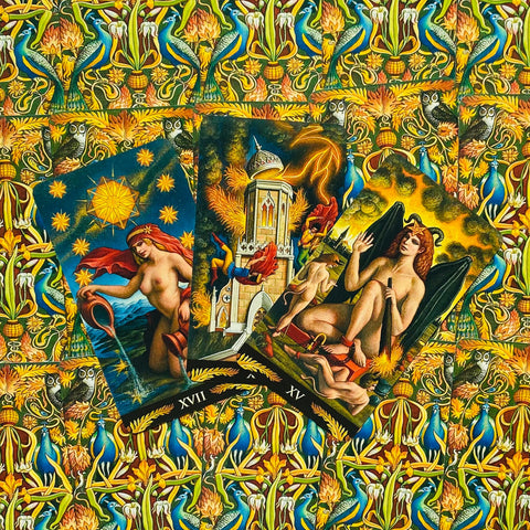 Pre-Raphaelite Tarot Cards Deck Giuliano Costa Surrealistic Lo Scarabeo Ex244