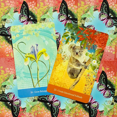 Love Who You Are Oracle Cards by Angi Sullins 44 Deck & Guidebook