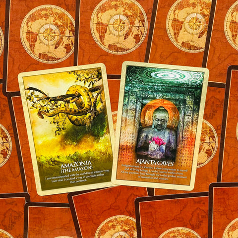 Earth Power Oracle Deck by Blue Angel 41 Sacred Places Divination Cards