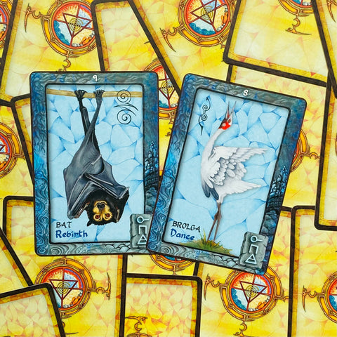 Animal Dreaming Oracle Deck Cards Esoteric Fortune Telling Blue Angel NEW